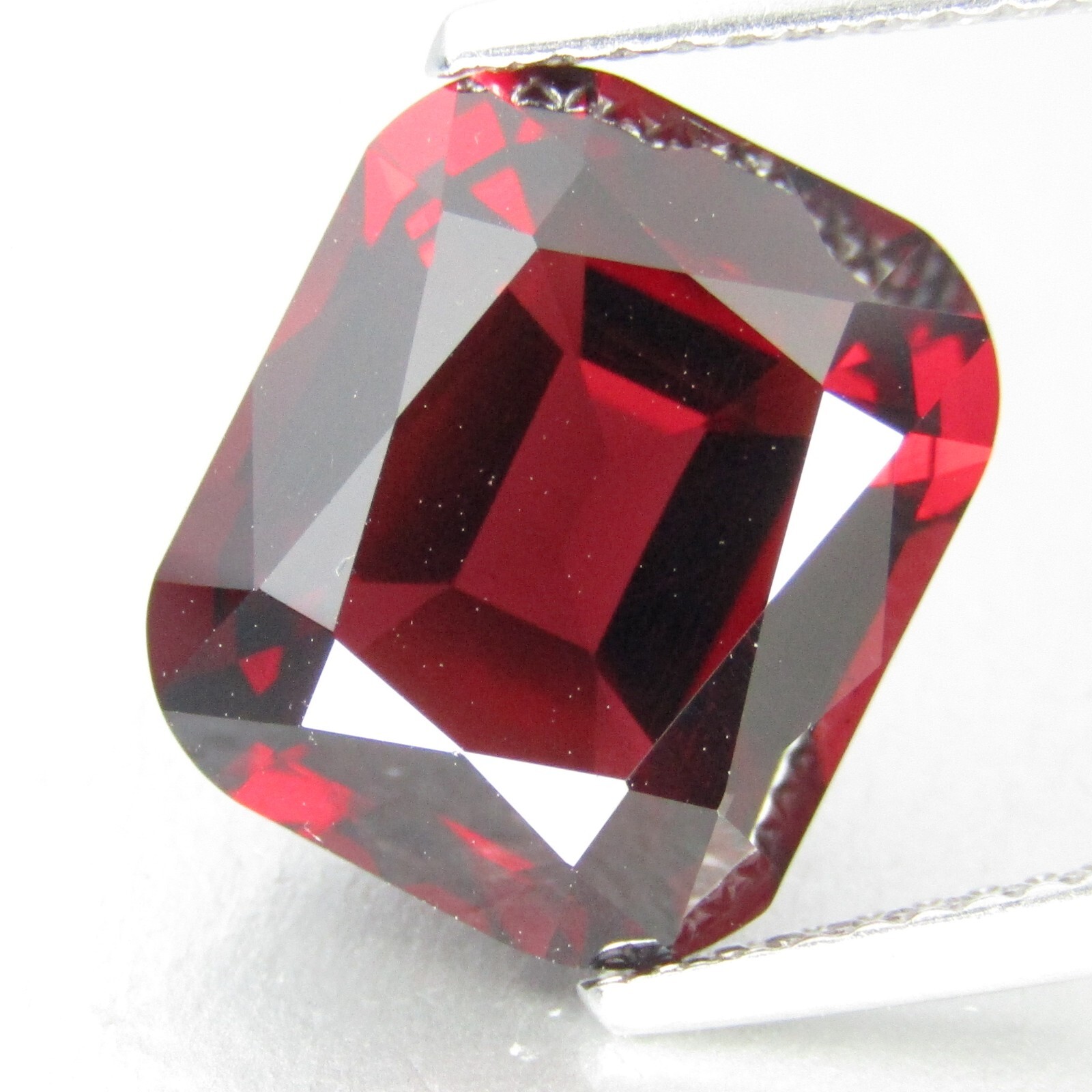 8.38Cts Natural Excellent Almandine Garnet 12x10mm Master Cushion Cut Gemstone