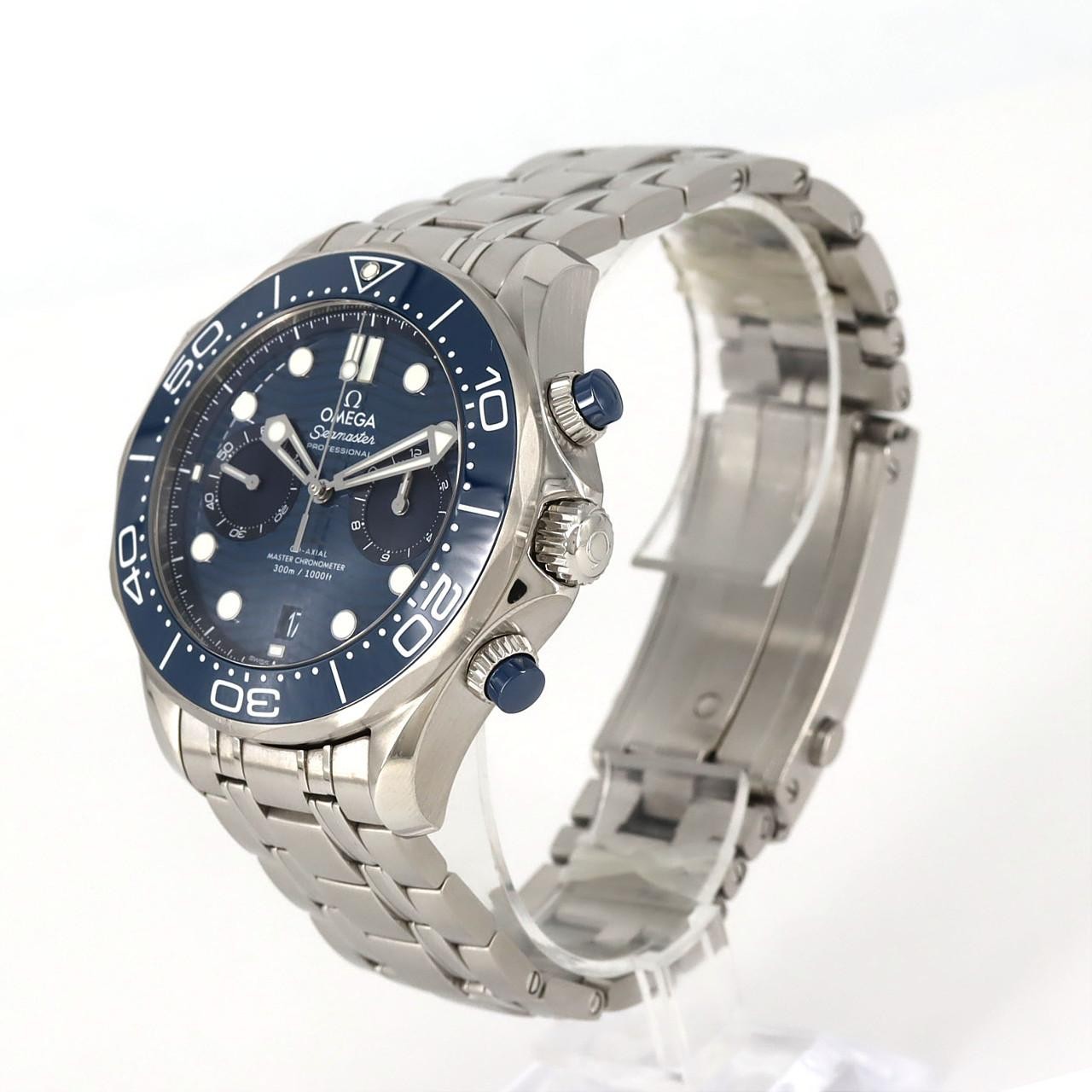 Authentic Omega Seamaster Diver 300M Chronograph 210.30.44.51.03.001 Stainle…