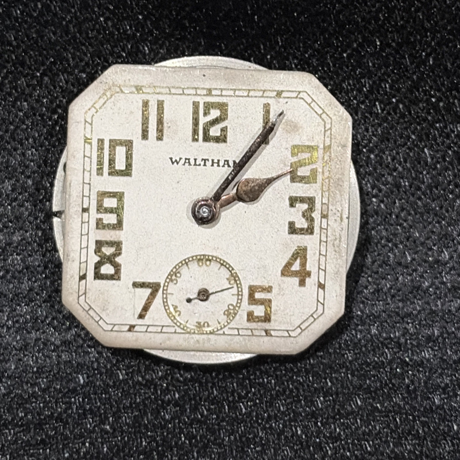 Antique 1925 Waltham 7 Jewel Watch Movement – Serial 25375387