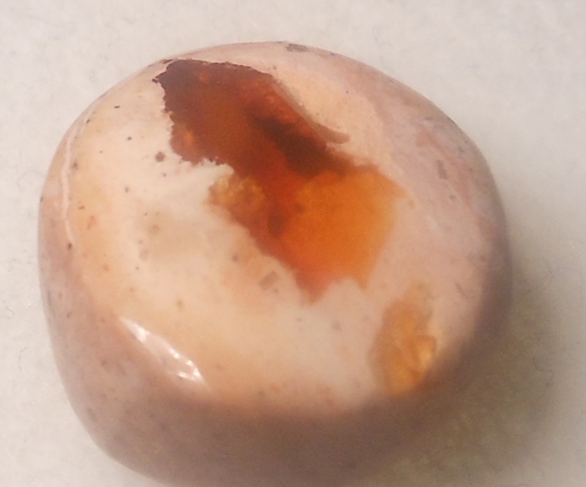 14.30ct Mexican Fire Opal 15.7mm x 15mm x 9.1mm