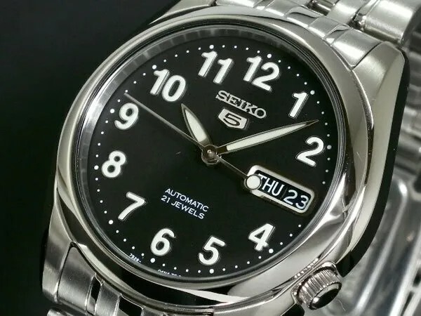 New Seiko 5 Automatic 21 Jewels SNK381 SNK381K1 Watch