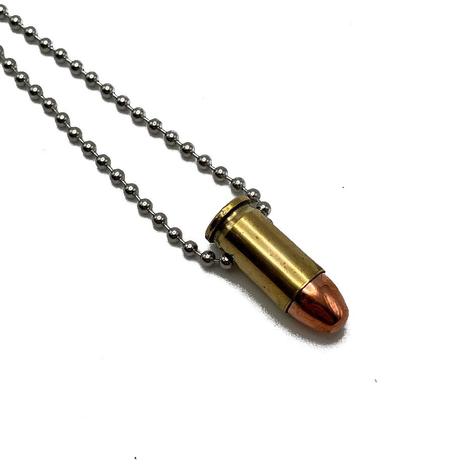 Bullet Necklace, Military, Police, Hunting and Shooting