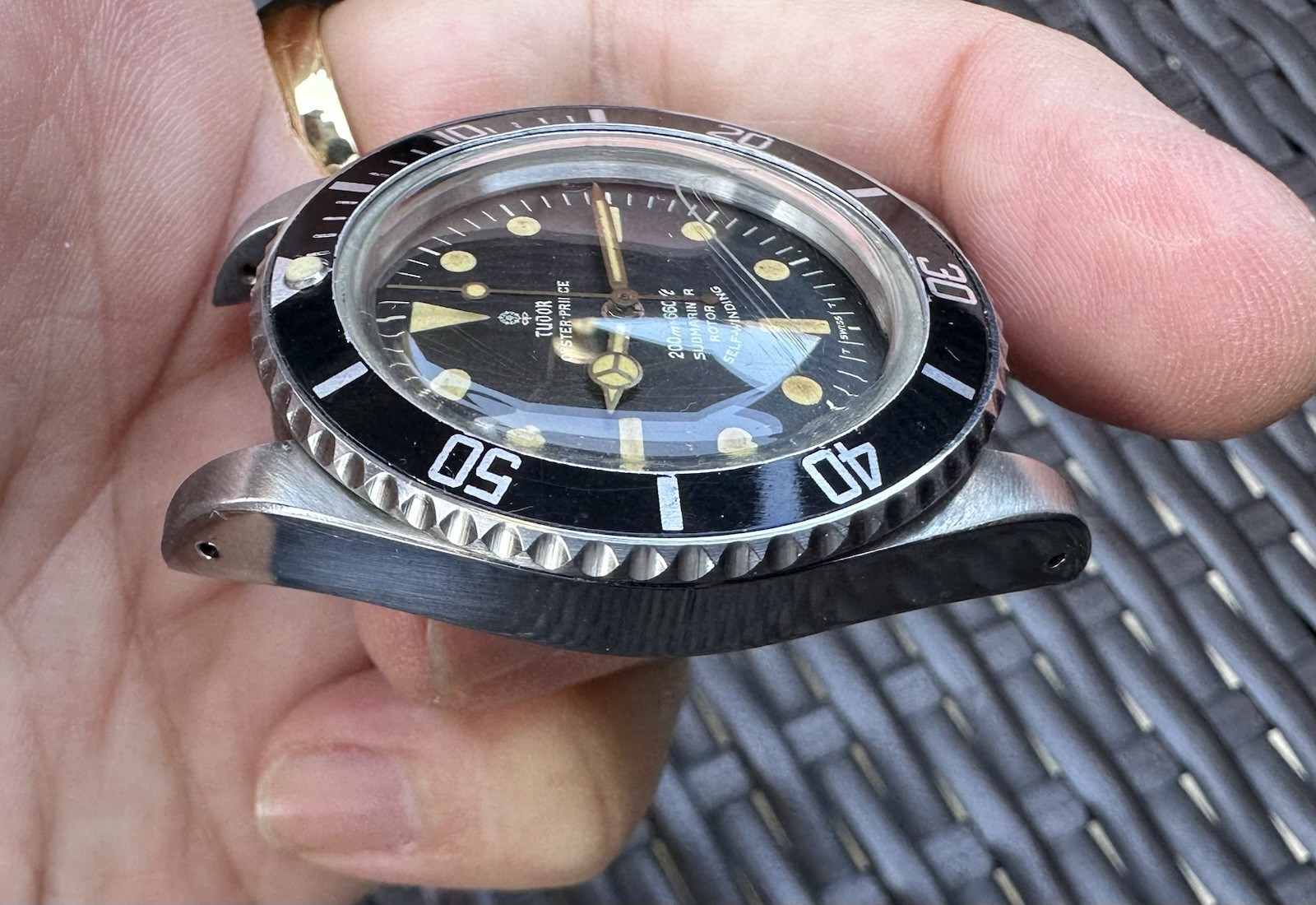 1963 Tudor Oyster Prince Submariner Ref. 7928 Automatic 39mm Vintage Dive Watch