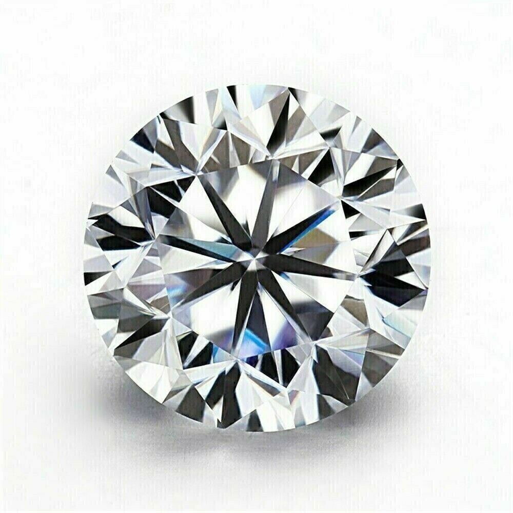 5 Ct Natural White Diamond Round Cut VVS1 D Grade GDGL Certified A13