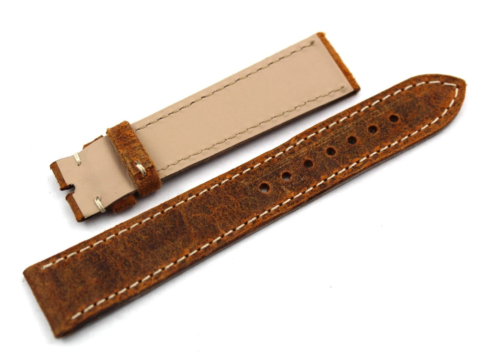 Mohawk Havana Leather Straps Various Sizes Made Italy Excellent Quality Unisex Top