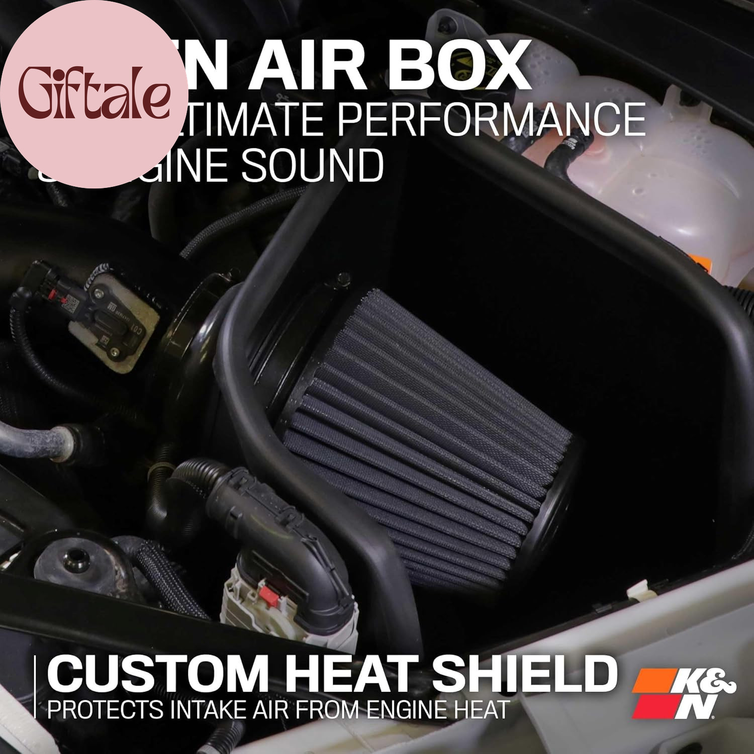 Cold Air Intake System: Dry-Flow Air Filter, Increase Performance & Towing: Comp