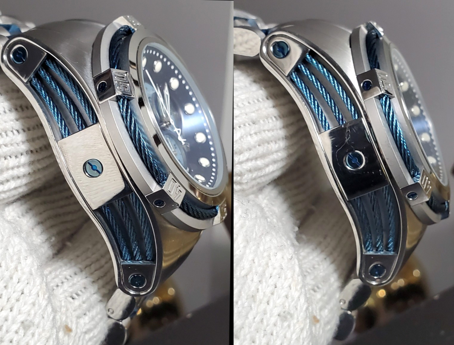 INVICTA RESERVE BOLT ZEUS SWISS CHRONO RONDA Z60 MEN’S WATCH 53mm MOP #12728