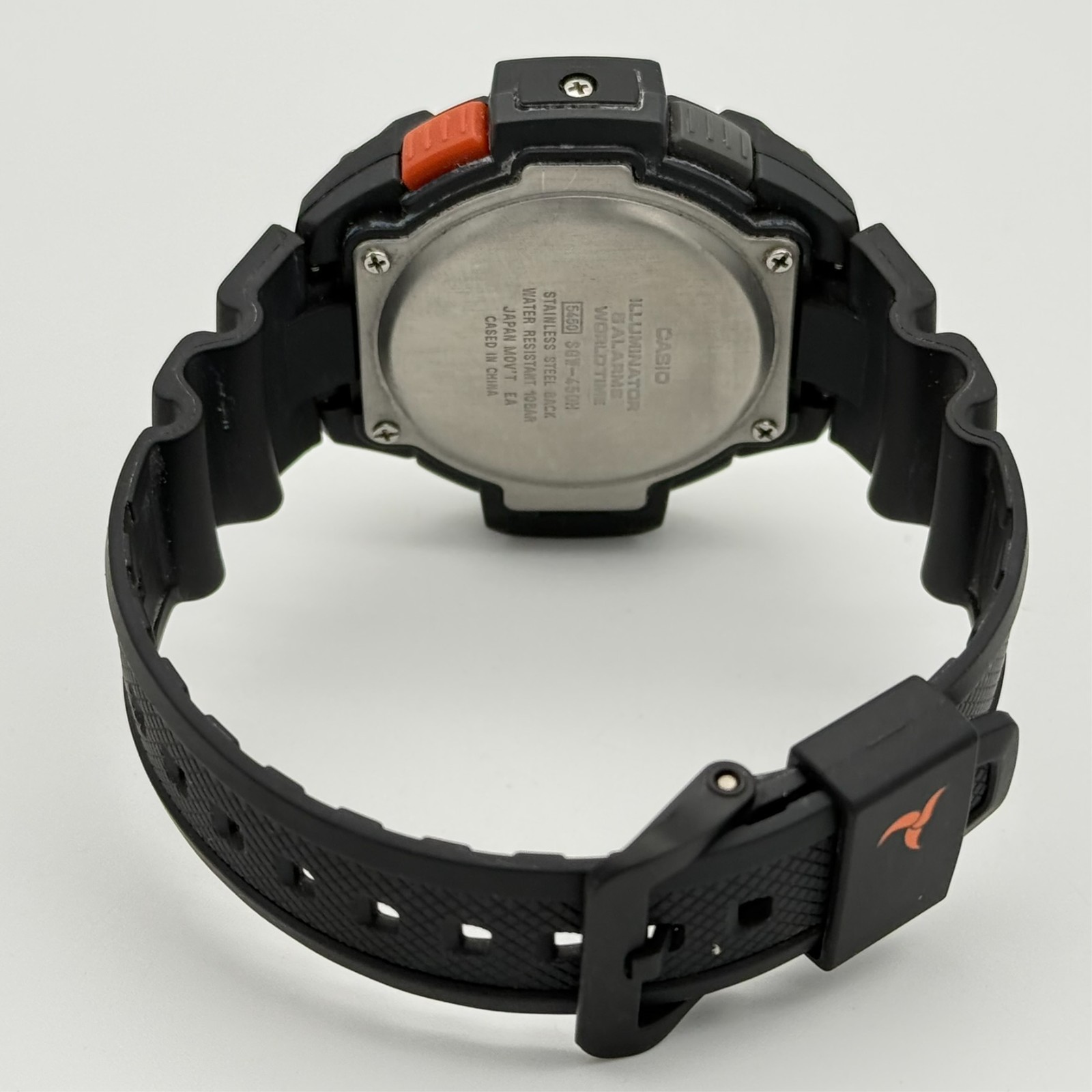 Men’s CASIO Twin Sensor Altimeter/Barometer Analog-Digital Watch, 5450, SGW-450H