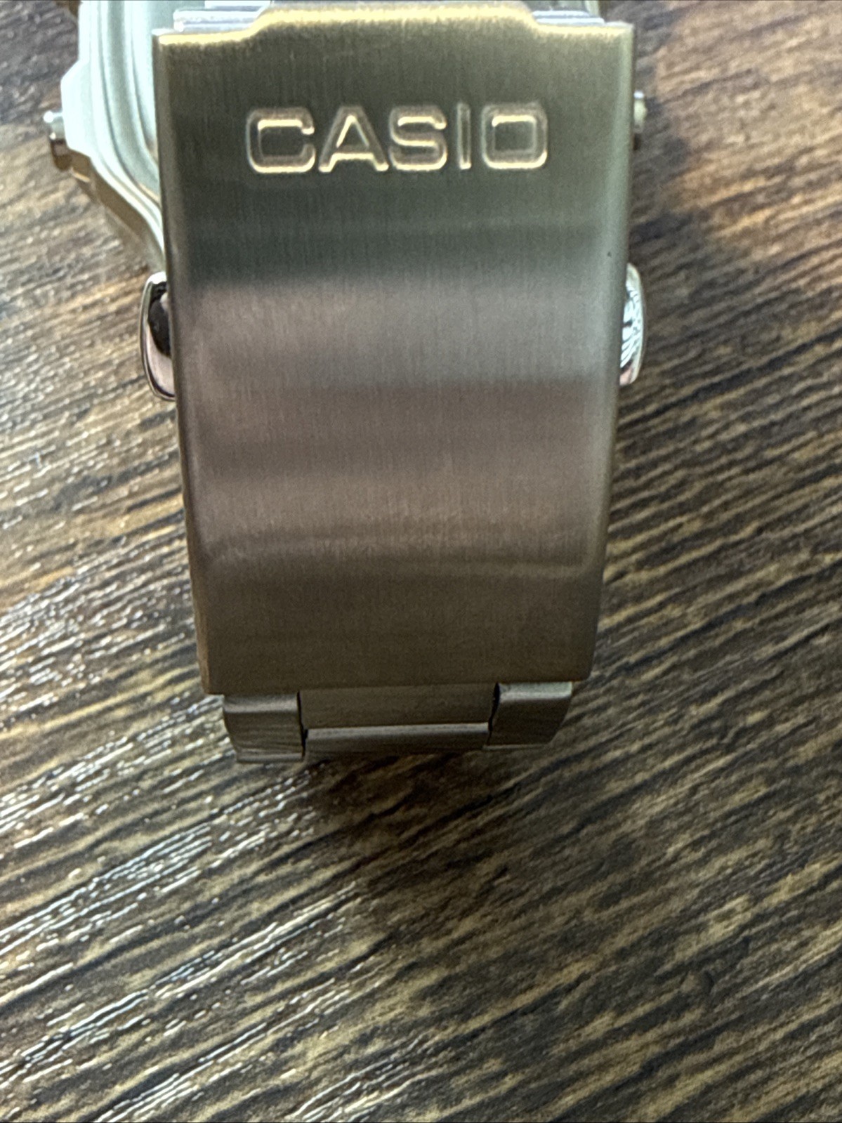 Casio Watch AE-1200WH Royale World Time Illuminator Silver w/ Original Bracelet