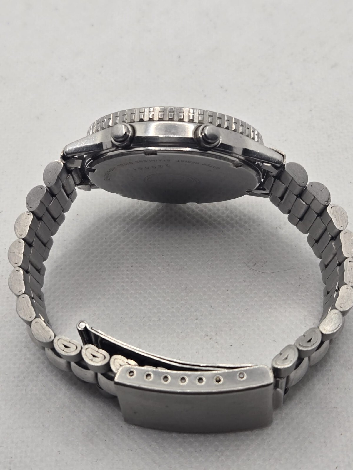 Vintage Seiko Mens Baby Arnie H556-5029 Quartz Stainless Steel Watch – Working