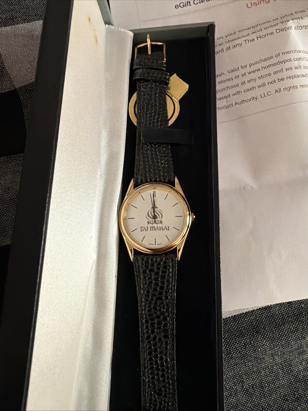 Taj Mahal Trump Watch Men Time Component Limited