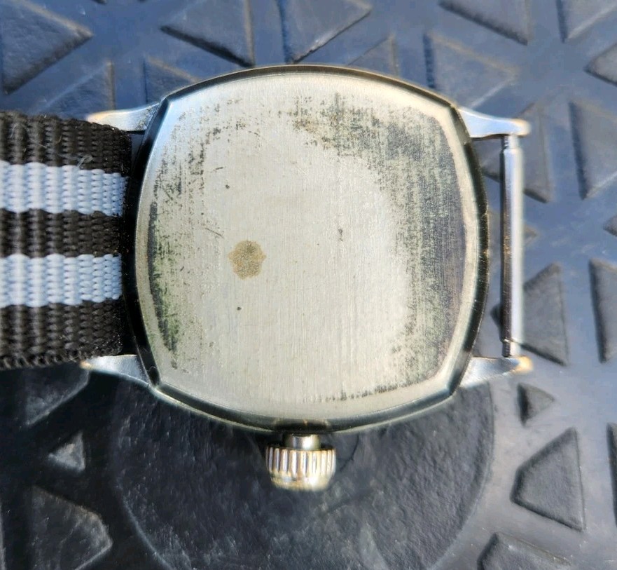 Vtg Waltham 1926 PVD Military Grade 365 Men’s 30mm Watch 15 Jewels NATO Strap!!!