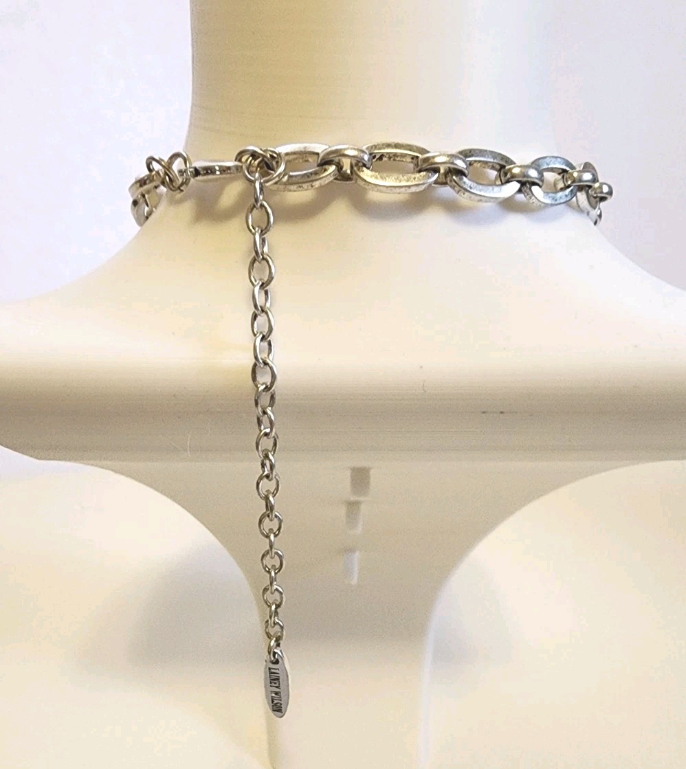 Lainey Wilson Silver Tone Western Charm 15″-18″ Necklace Cowboy Cowgirl