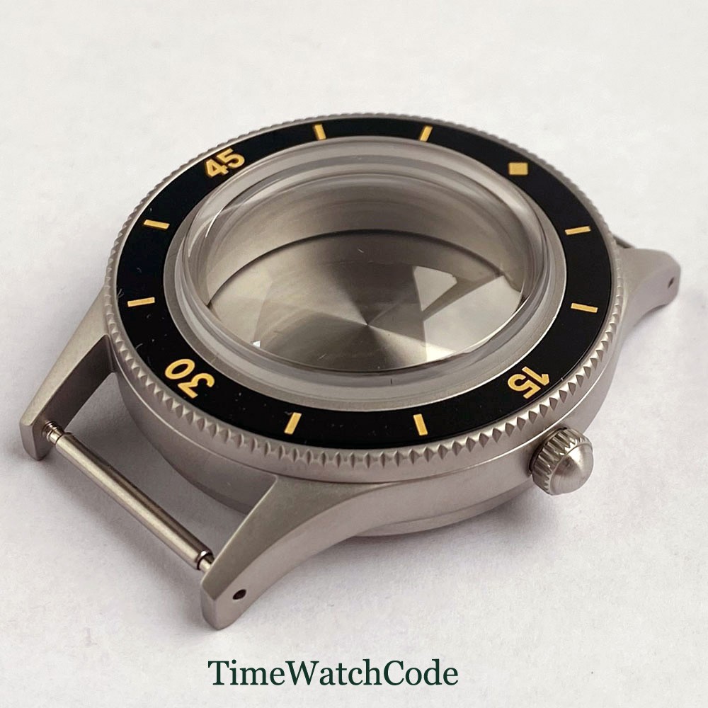 50 FATHOMS NH35 NH36 Watch Case Bubble Sapphire ETA2824 20BAR Sandblasted 40mm