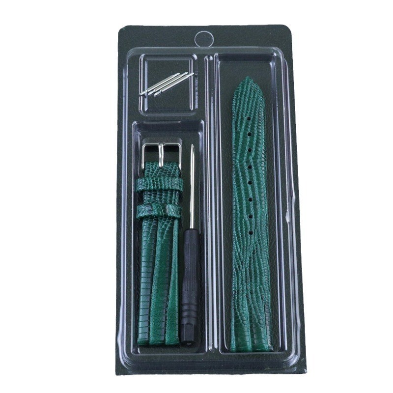 High Quality Lizard Grain Leather Watch Band Straps womens 8 10 12 14 16mm