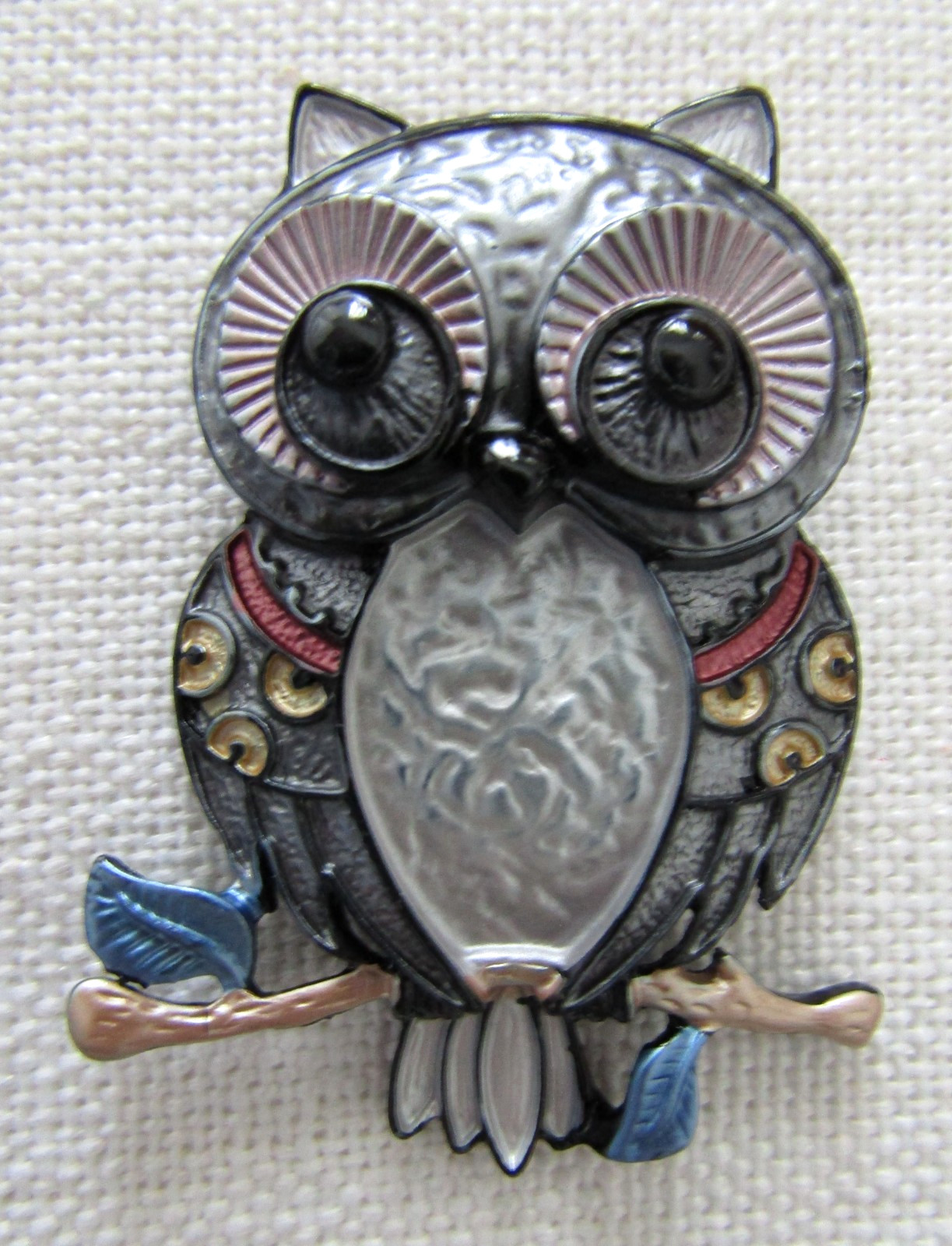 Owl Brooch/Pin (Mixed Assortment) 5 Colors **YOU CHOOSE**