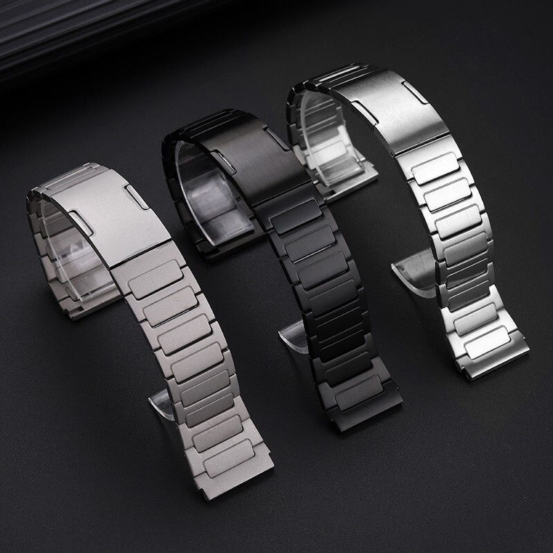 For Casio PROTREK PRW-60/61/50/70Y/30 Titanium Alloy WatchStrap Lightweight 23mm