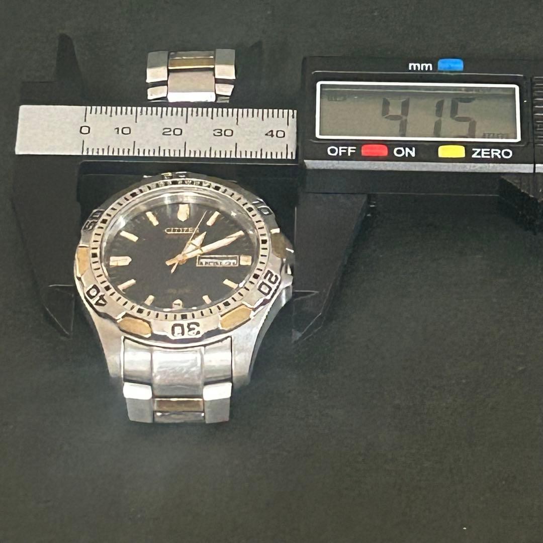 [Working Condition] CITIZEN Eco-Drive WR200 Men’s Watch (Two-Tone) From Japan