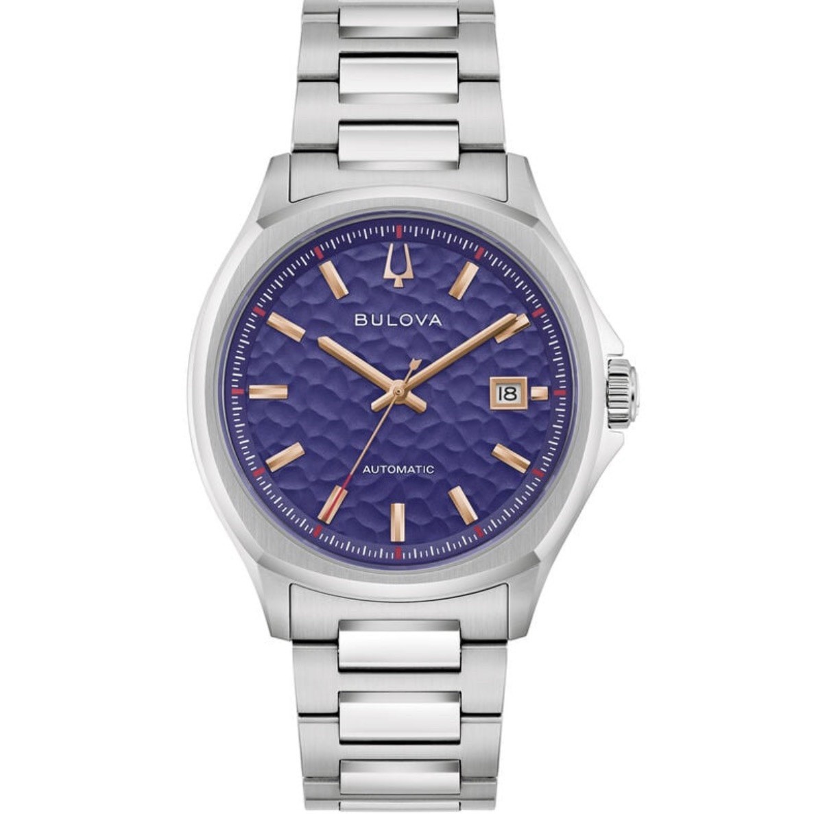 Bulova Tony Bennett NYC Purple Dial Automatic Men’s Watch 96B484 Sapphire