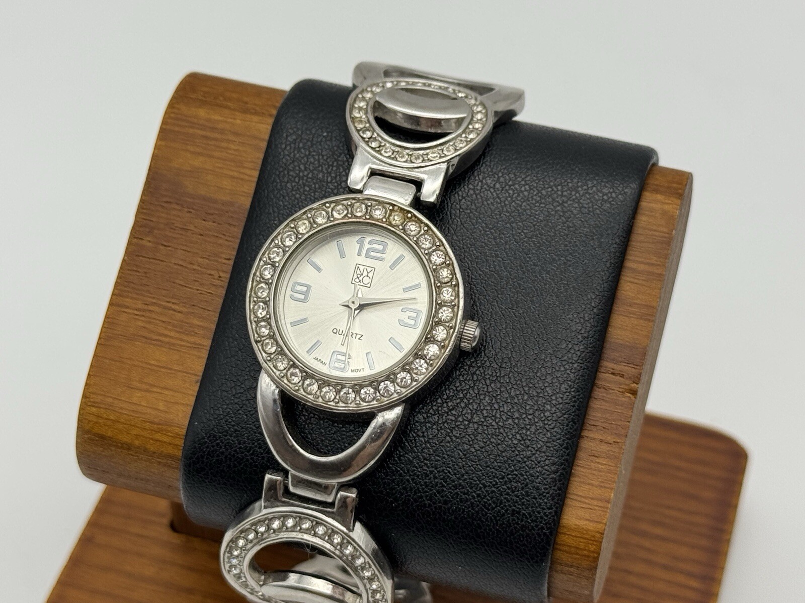NY&C Watch Silver tone Bracelet Watch Bangles Women’s girls female