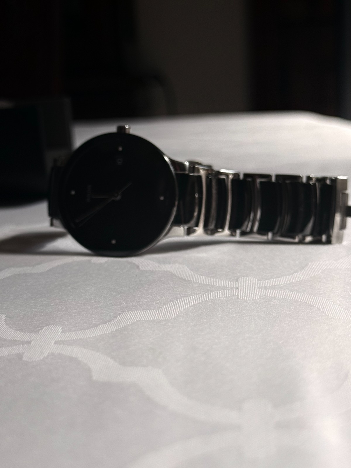 Rado Centrix Diamonds – Black Ceramic & Steel – R30929712 – Full Set – 38mm