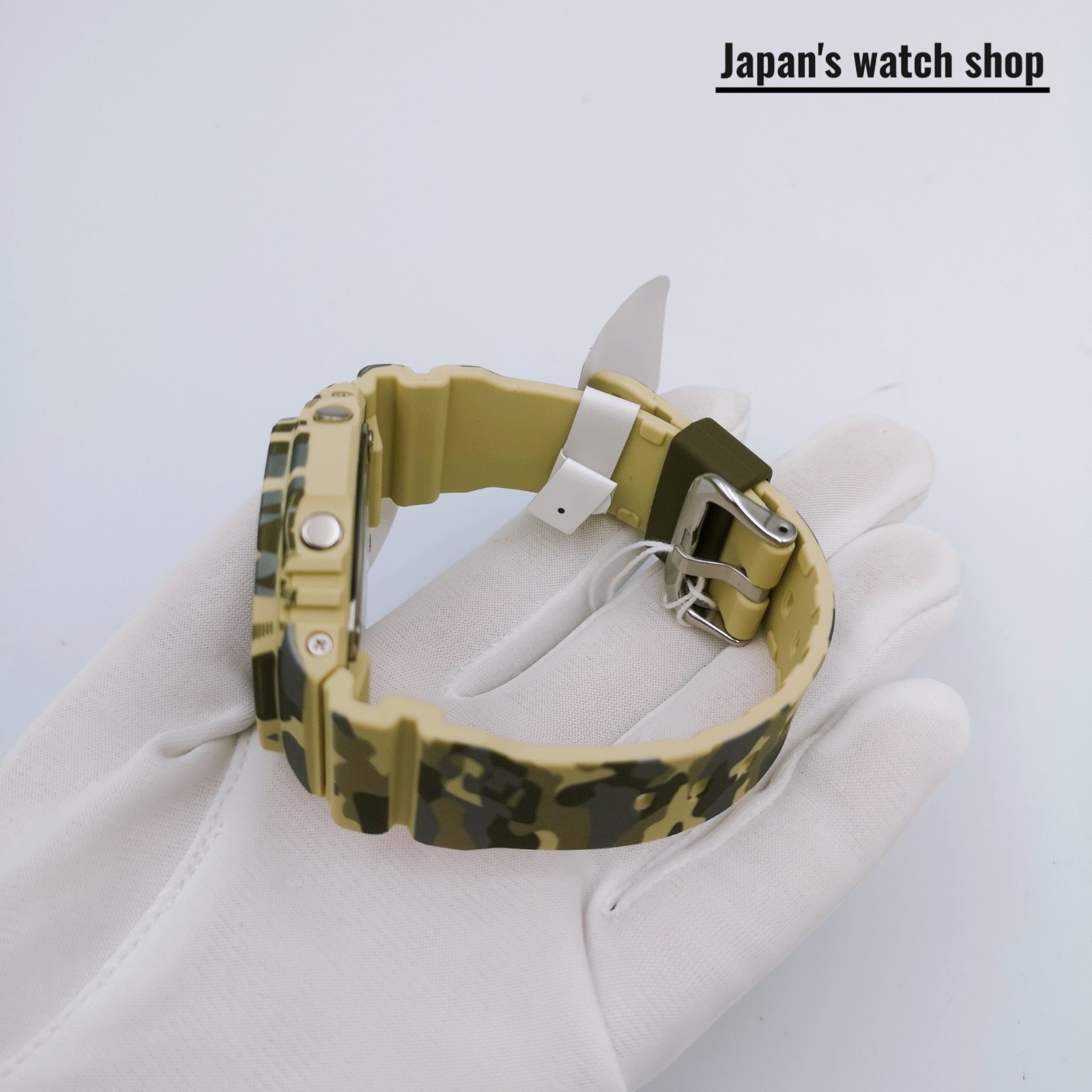 CASIO G-SHOCK GA-2100CM-5AJF Black Camouflage Green Unisex Watch New in Box