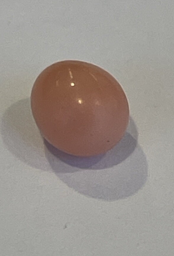 ￼ Natural Saltwater Conch Pearl From The Caribbean Carats. 2.82 Carats. 7mm.