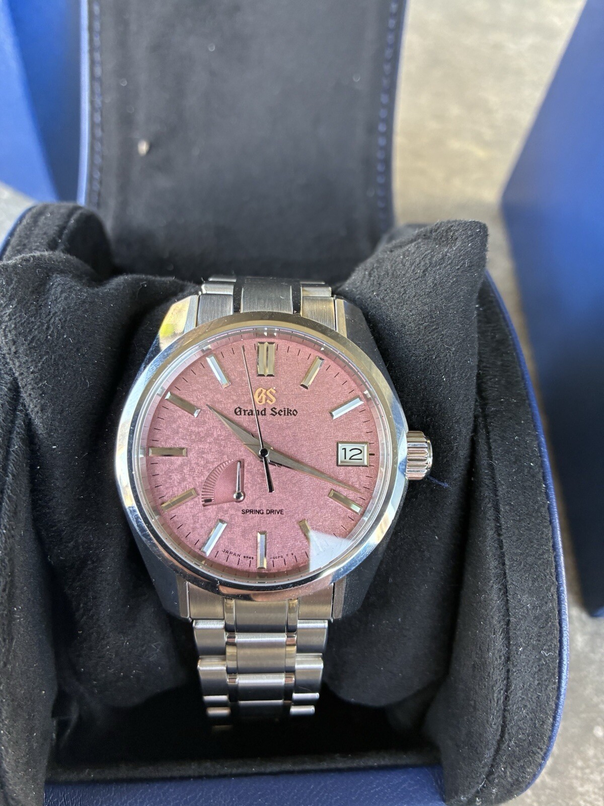 Grand Seiko Heritage UNWORN 11/2024 Pink Kirazuri Limited Ed. Spring Drive Watch