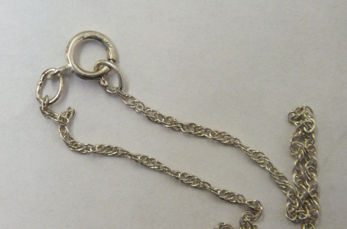 Landstrom’s Black Hills Gold Sterling Silver & 12K Gold Star Necklace w/ chain
