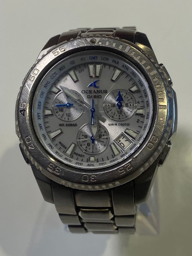 CASIO OCEANUS OCW-650T Radio-Controlled Solar Men’s Watch