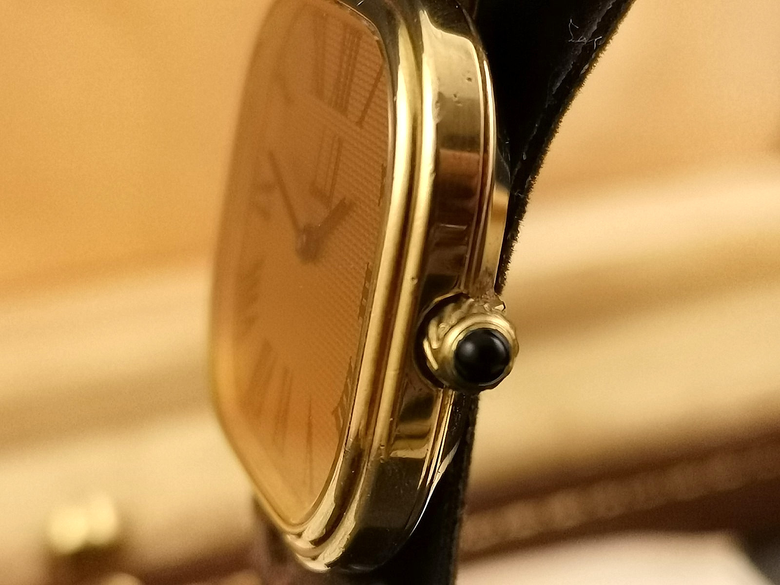 Men’s Dunhill Quartz Watch – Gold on Solid Silver. Harrords. Box and Papers 1982