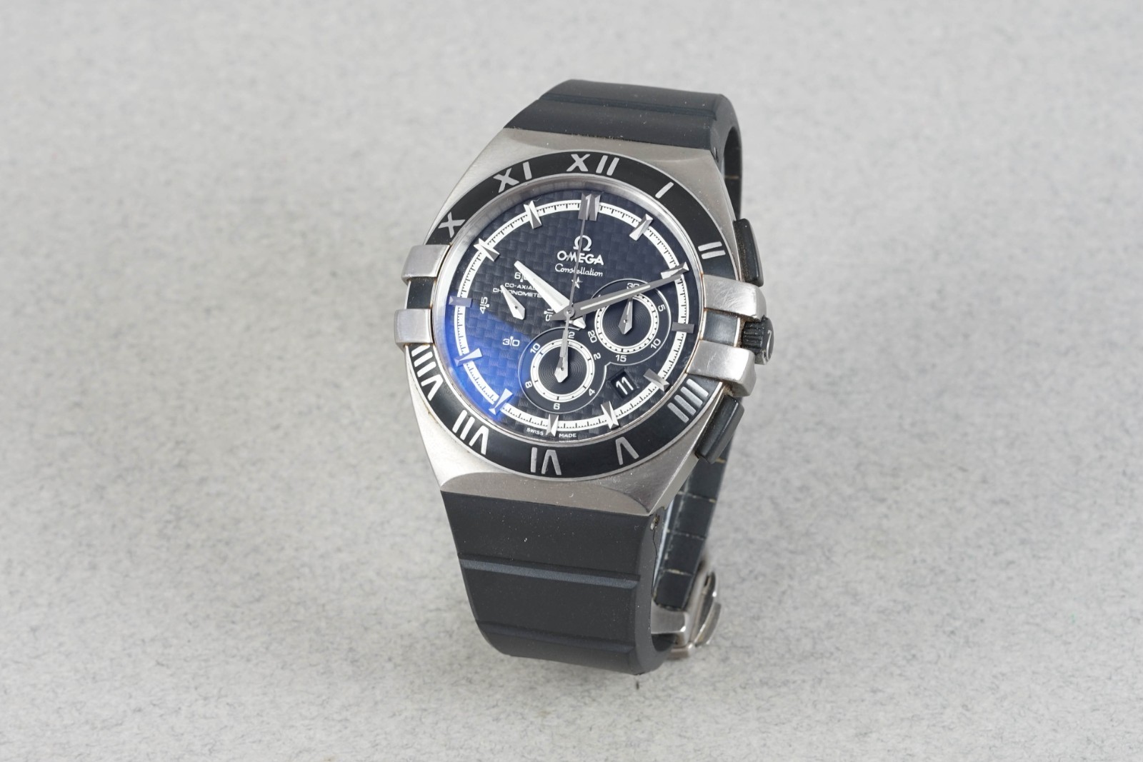 OMEGA CONSTELLATION AUTOMATIC CHRONOGRAPH DOUBLE EAGLE MISSION HILLS WORLD CUP