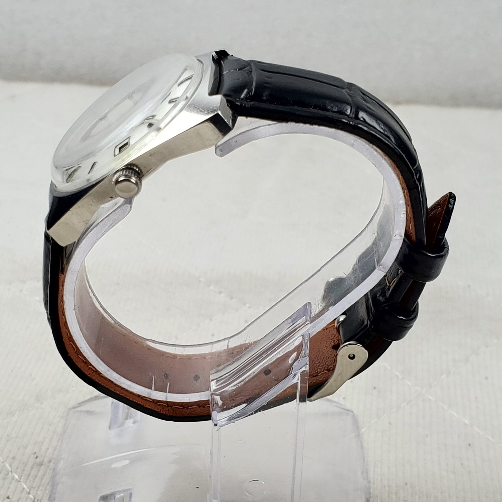 RARE VINTAGE TISSOT KRAFT 10 YEARS SAFE DRIVING SWISS HANDWIND WATCH SERVICED