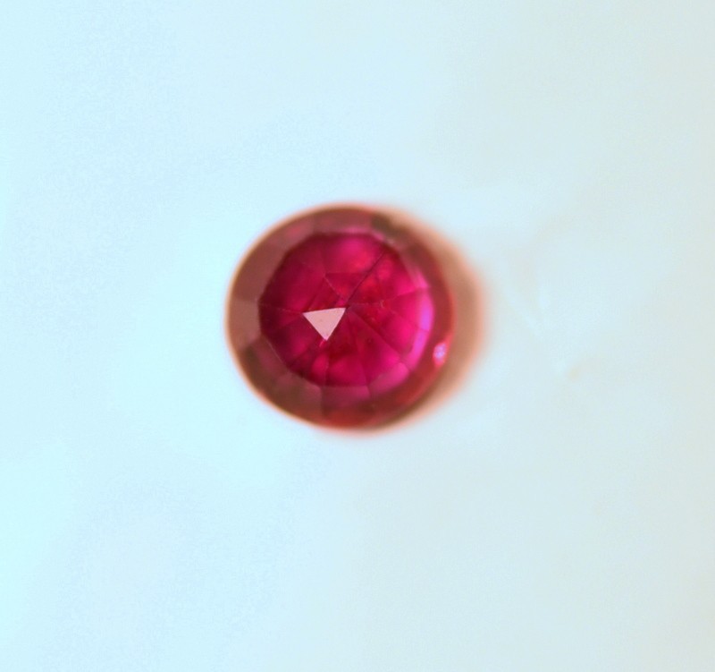Ruby .31 Natural Genuine Ruby 4 mm Round Loose Stone Gemstone