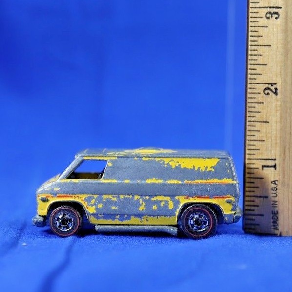 LOT OF 3 HOT WHEELS REDLINE ICE T 69 YELLOW VAN 74 LAW ENFORCEMENT 69