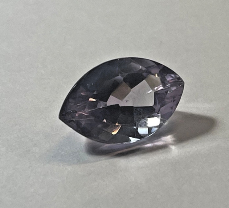 MARQUISE CUT LIGHT GENUINE AMETHYST 10.44 CARATS 19.5X12.2 MM BELOW WHOLESALE
