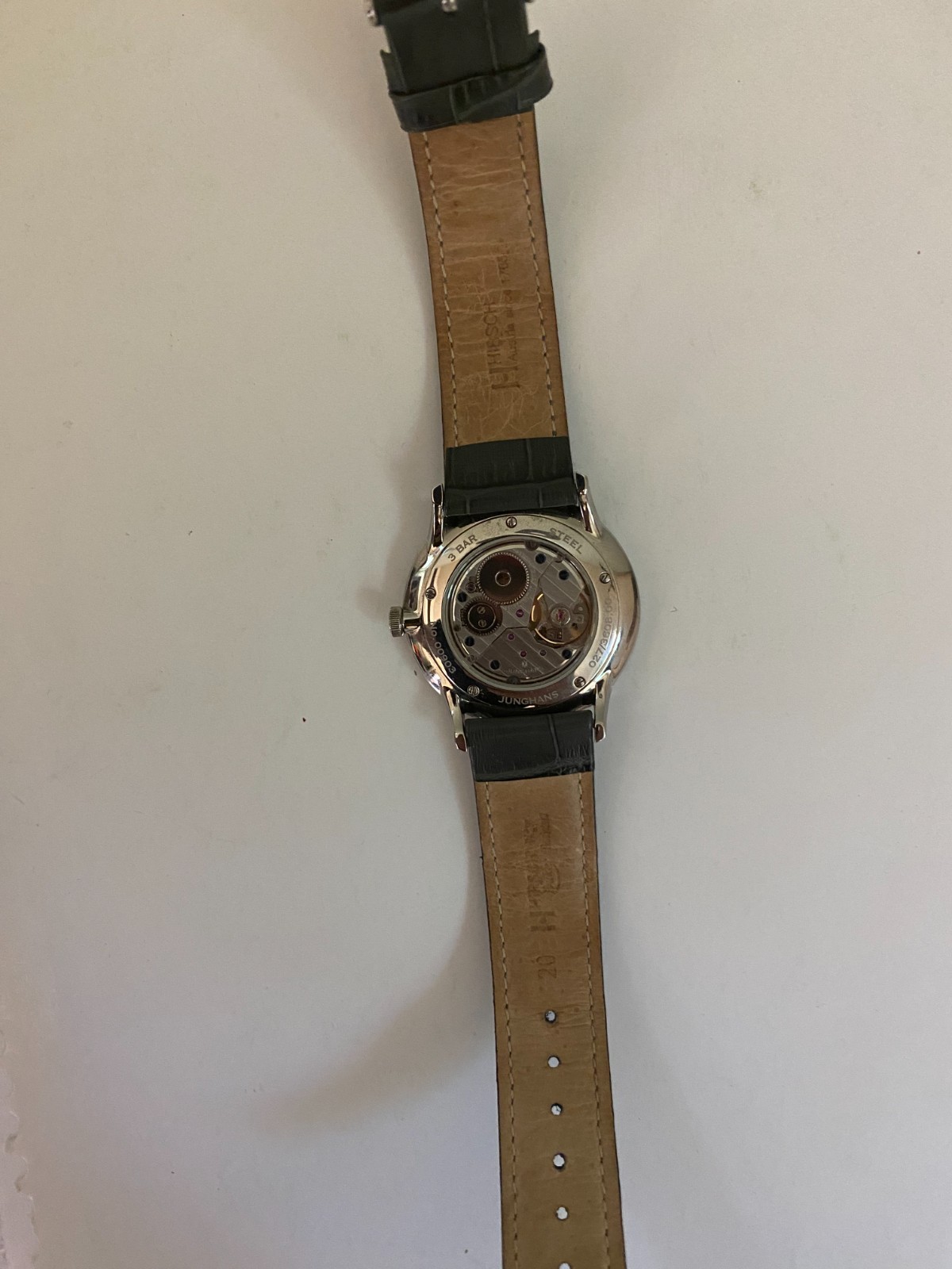 Junghans Meister Driver Handaufzug 027/3608.00 Hand-Wind Steel 37.7mm Germany
