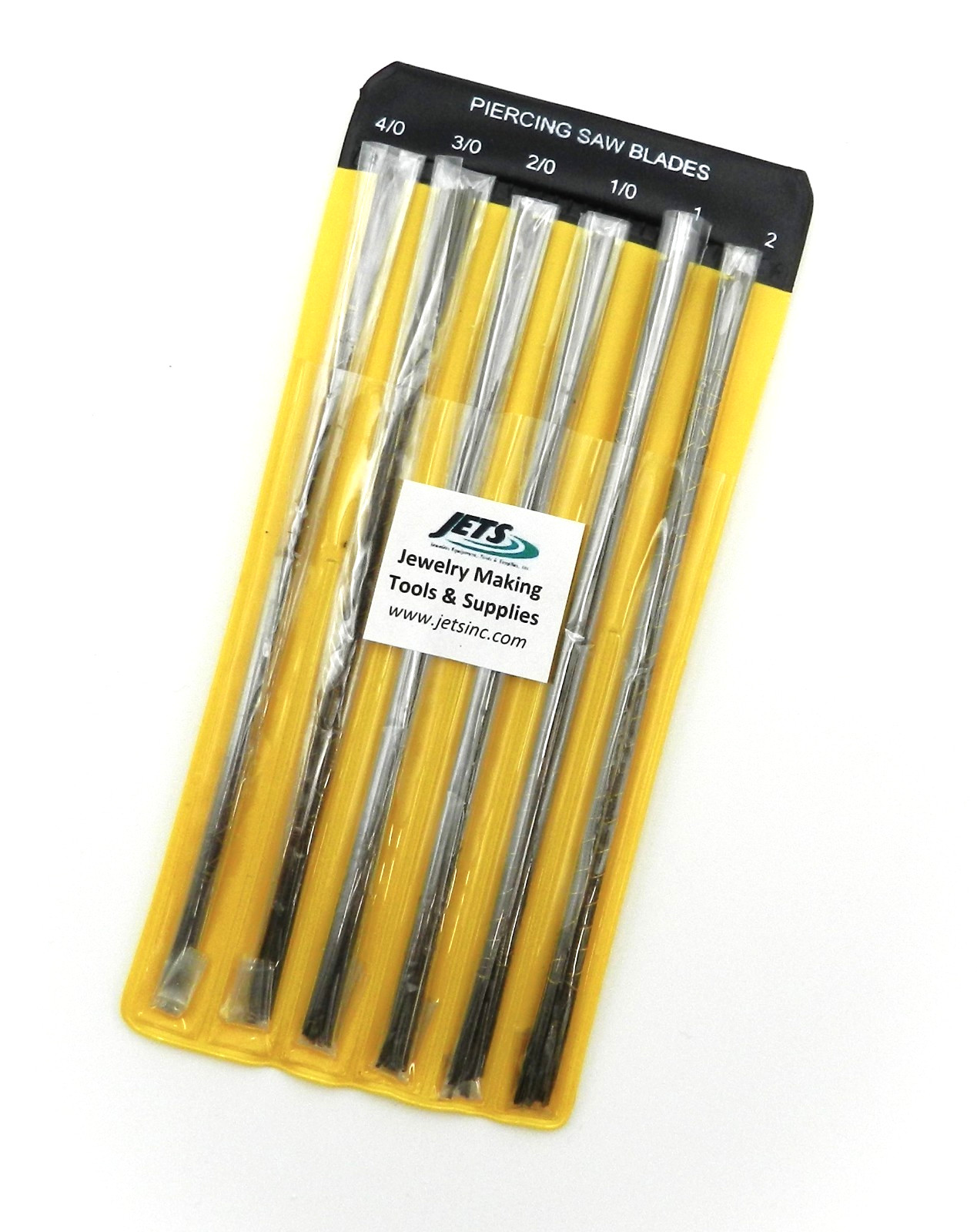 Jewelers Saw Blades 144 Pcs Assortment Pack Set 6 Sizes for Jewelers Saw Frame