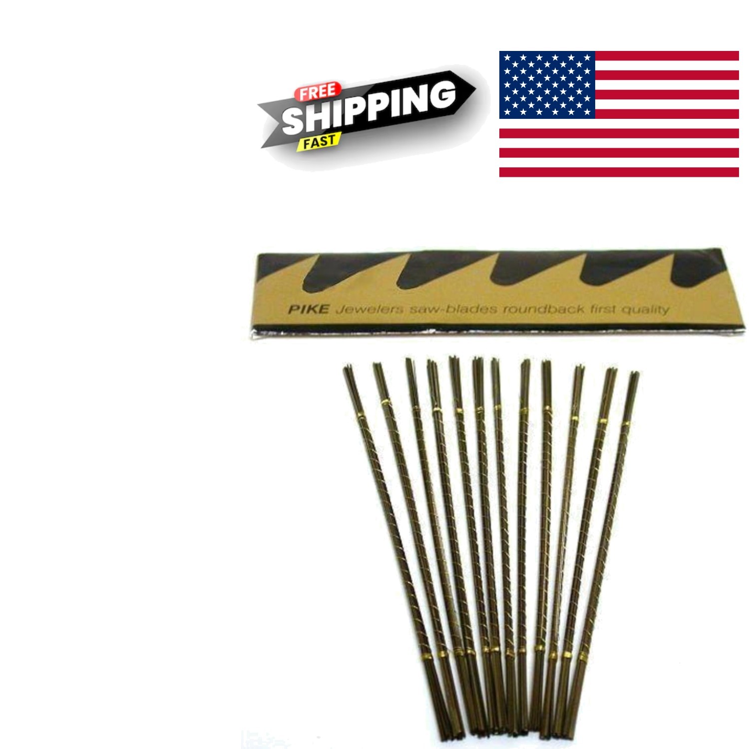 144 Piece Jeweler’s Saw Blades Set Size 4/0 Alloy Steel for Jewelry Making