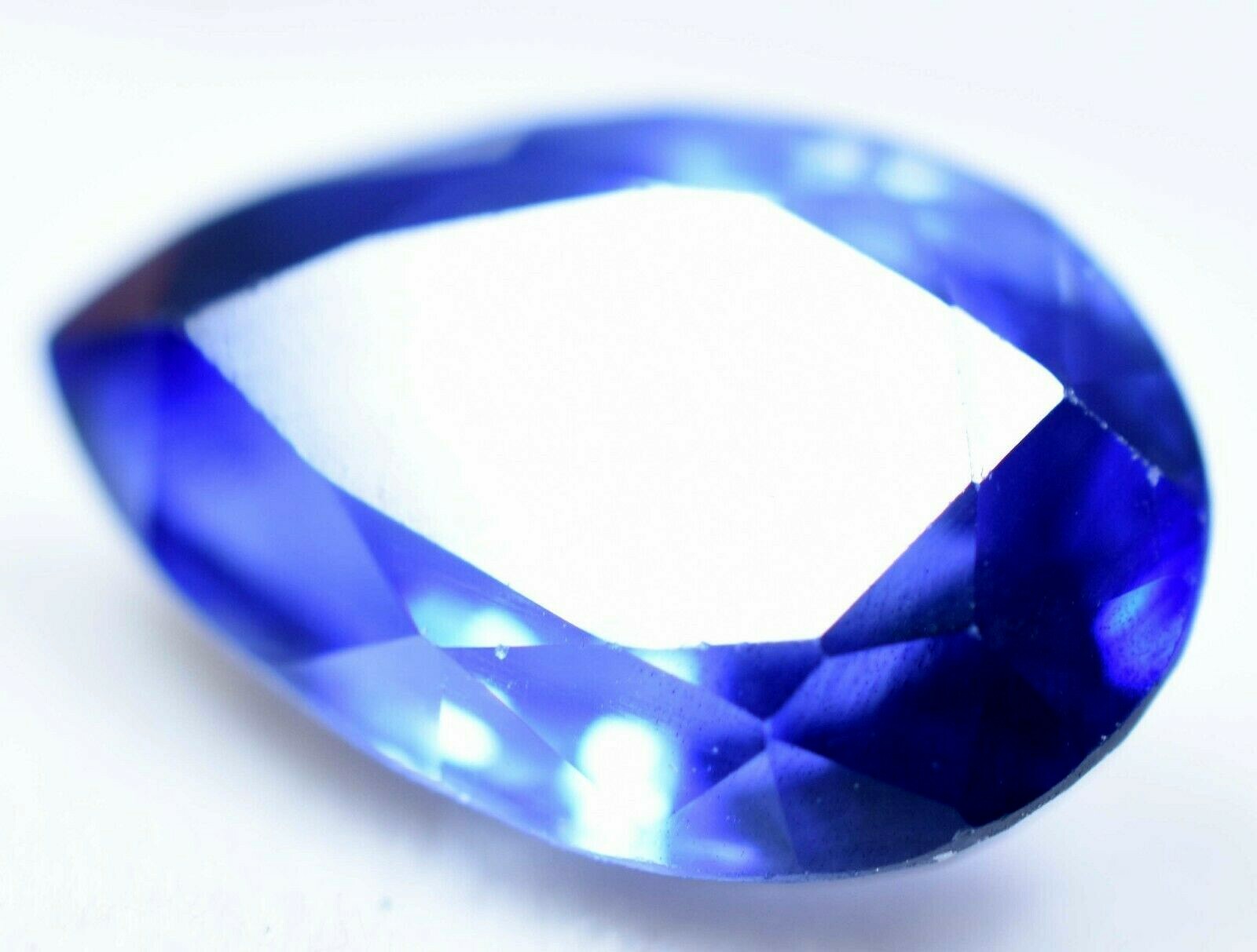 4.75 CT Natural california Benitoite GGL Certified Top Quality Pear Cut Gemstone