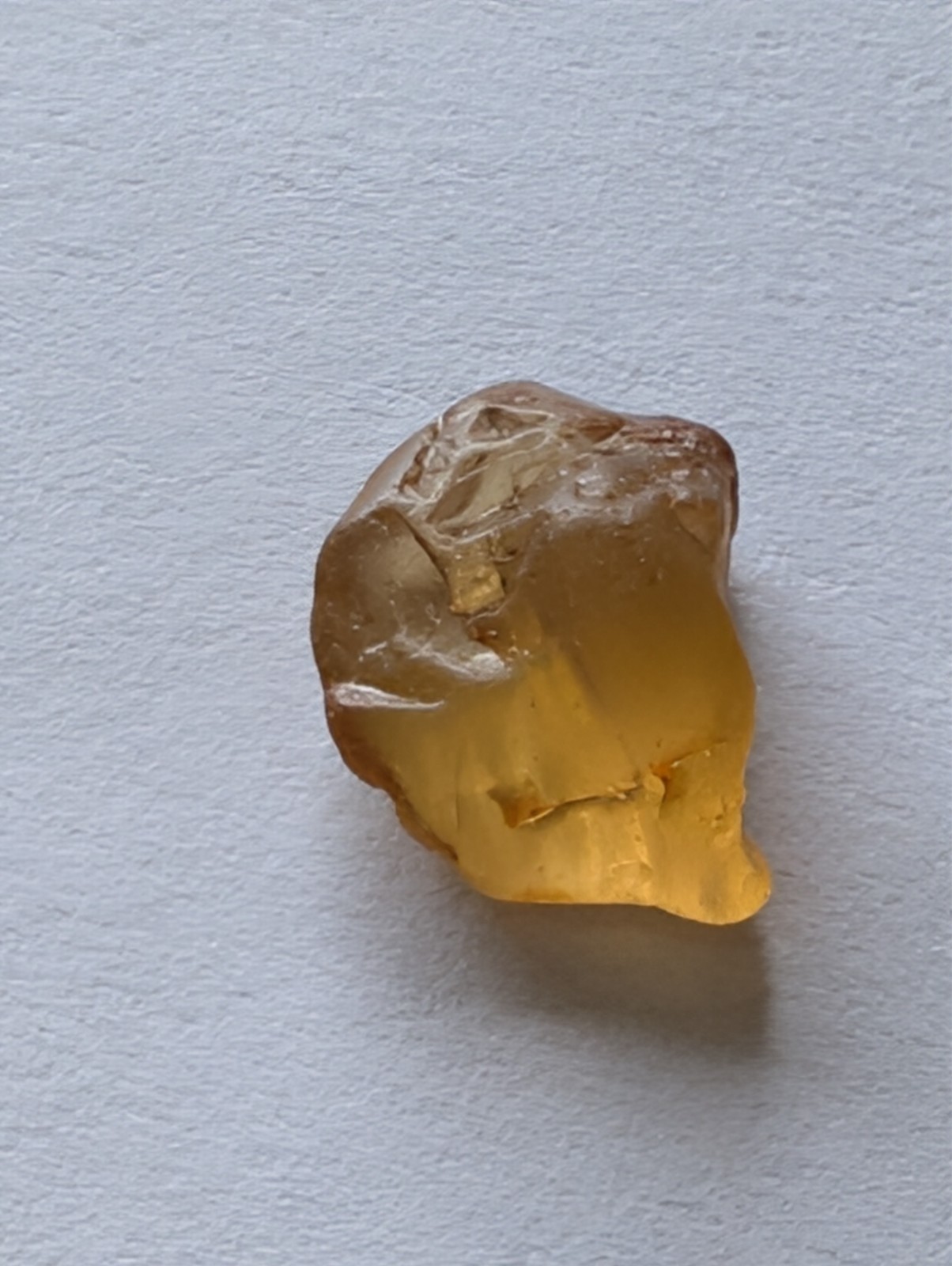 USA seller 7.36 Zircon IF flawless facet rough gemstone specimen