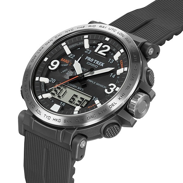 CASIO PRO TREK PRW-6611Y-1JF Solar Radio Men’s Watch Black Outdoor New in Box
