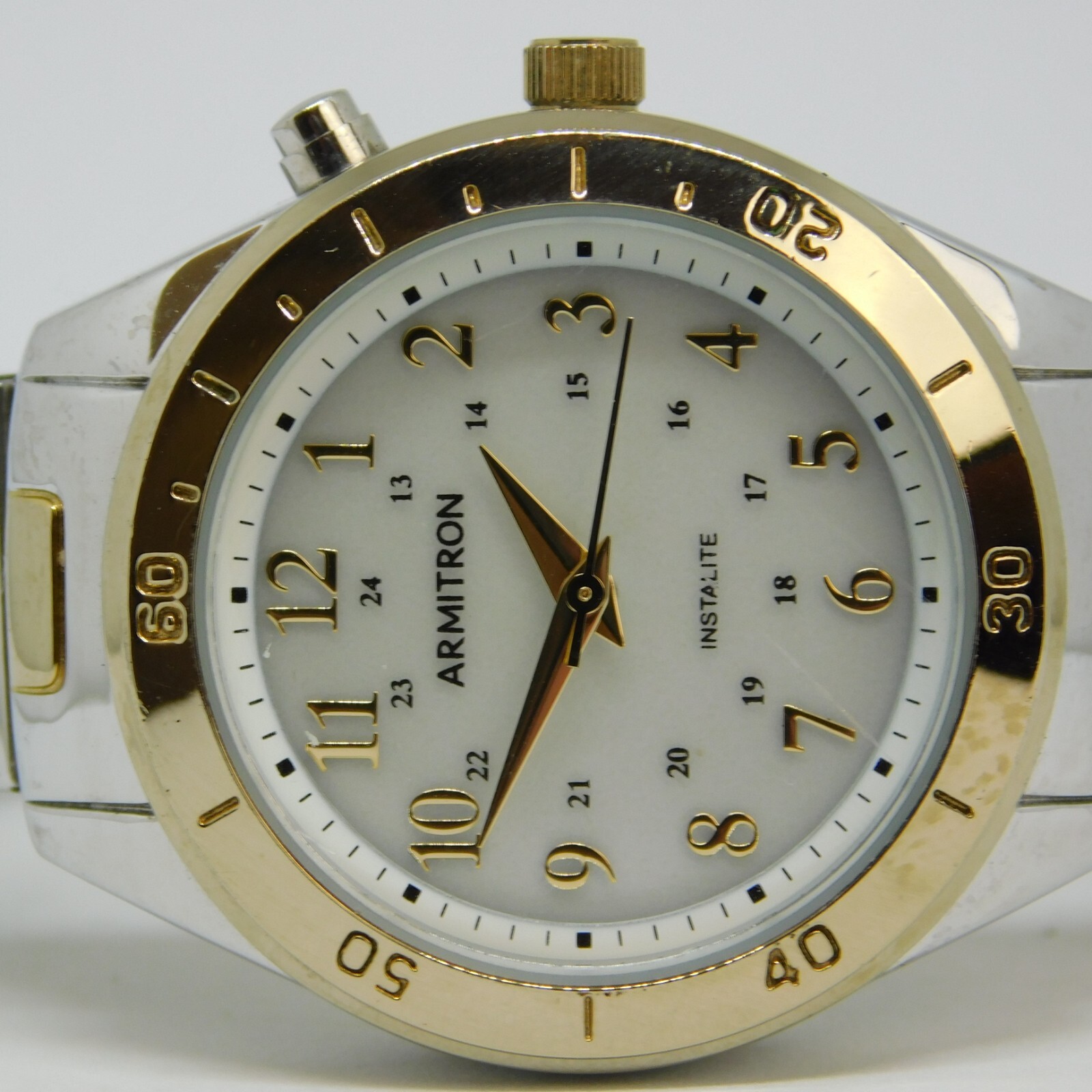 Armitron Instalite 75/5696TT Quartz Women’s Watch Sz. 6 3/4″ New Battery