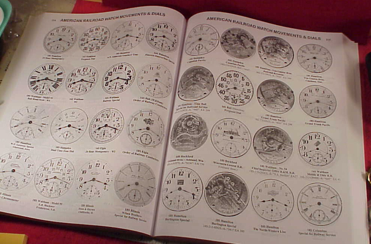 BEGINNING TO END BOOK VINTAGE AMERICAN POCKET WATCHES ROY EHRHARDT 469 pages
