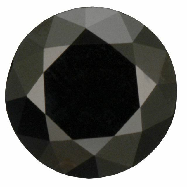 Natural Super Fine Black Diamond – Round – AAAA Grade – Africa