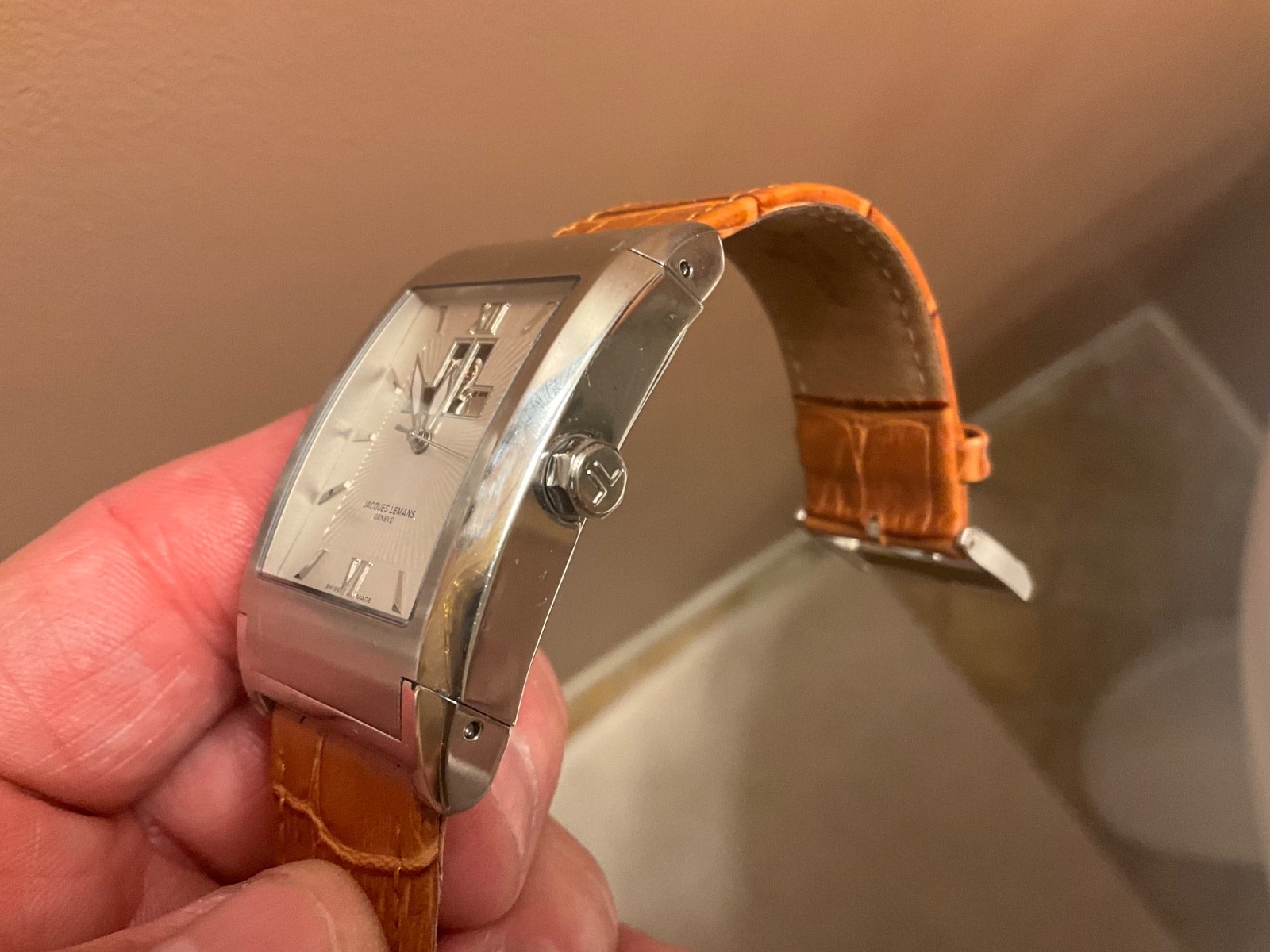 JACQUES LEMANS GENEVE SWISS MADE 25 JEWEL AUTOMATIC ETA 2824 JL OPEN HEART EXCLT