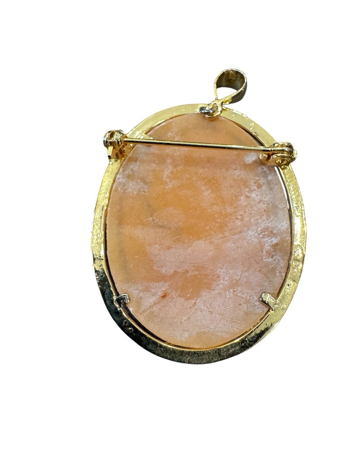 Vintage Cameo Pendant And Brooch
