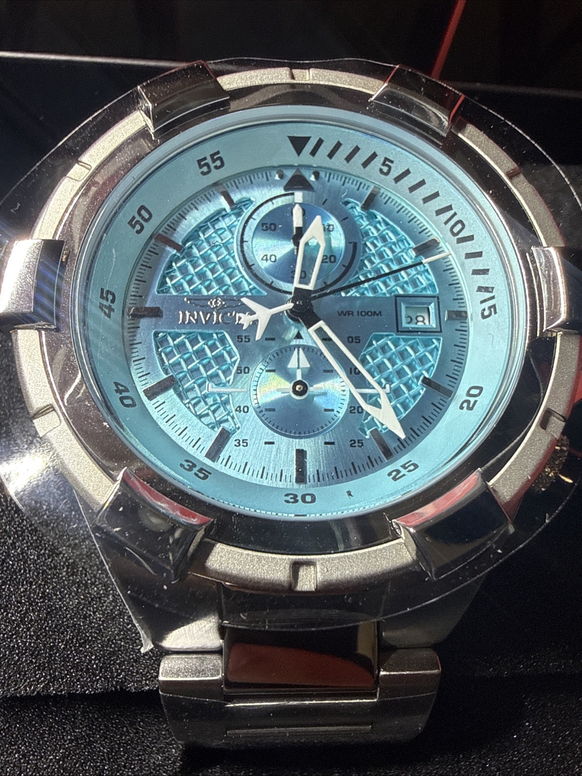 Invicta Aviator Falcon 50.5mm Tiff Blue Dial 49252
