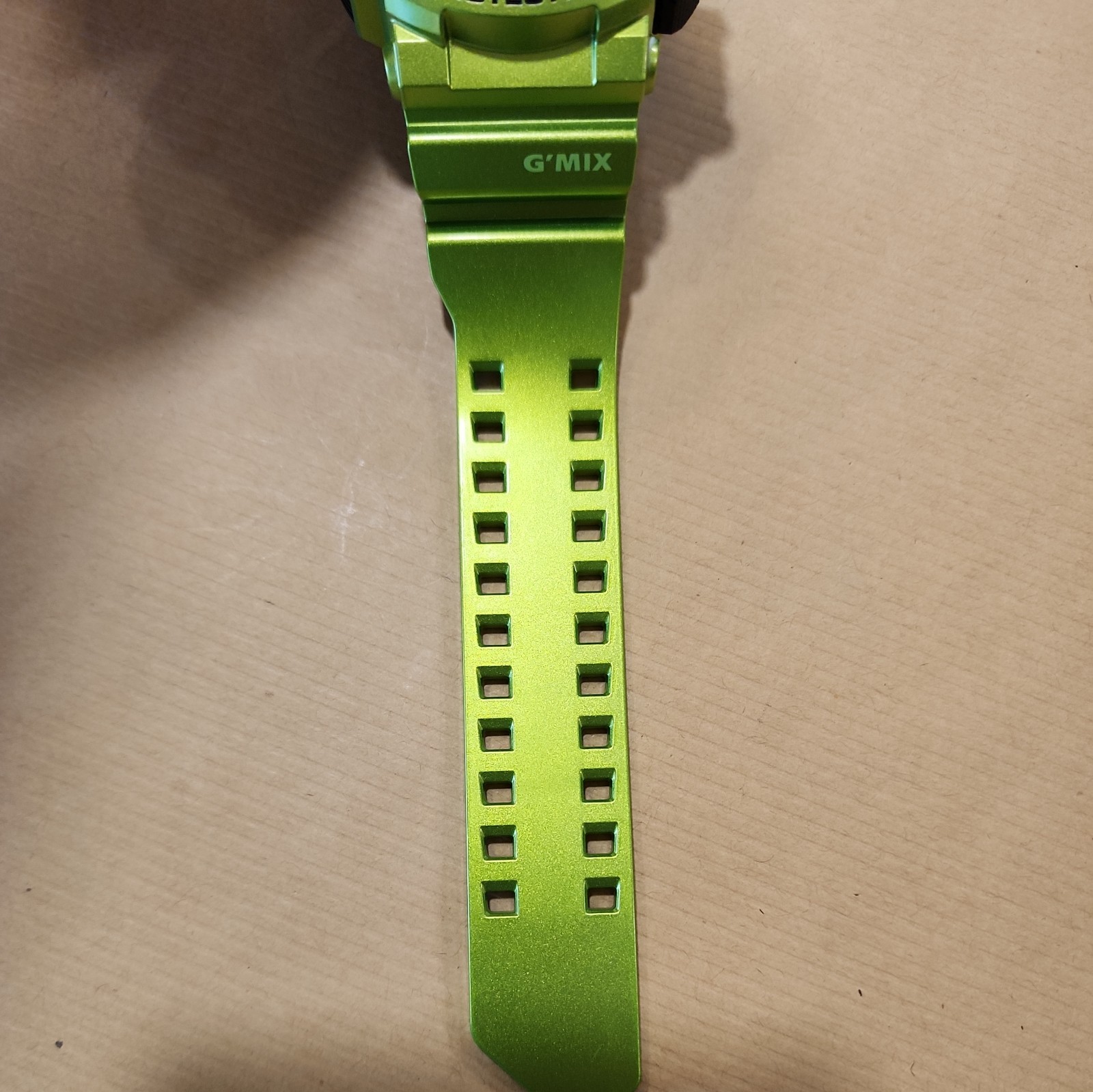 G-SHOCK G’MIX GBA-400 Metallic Green Bluetooth Men’s Wristwatch Water Resistance