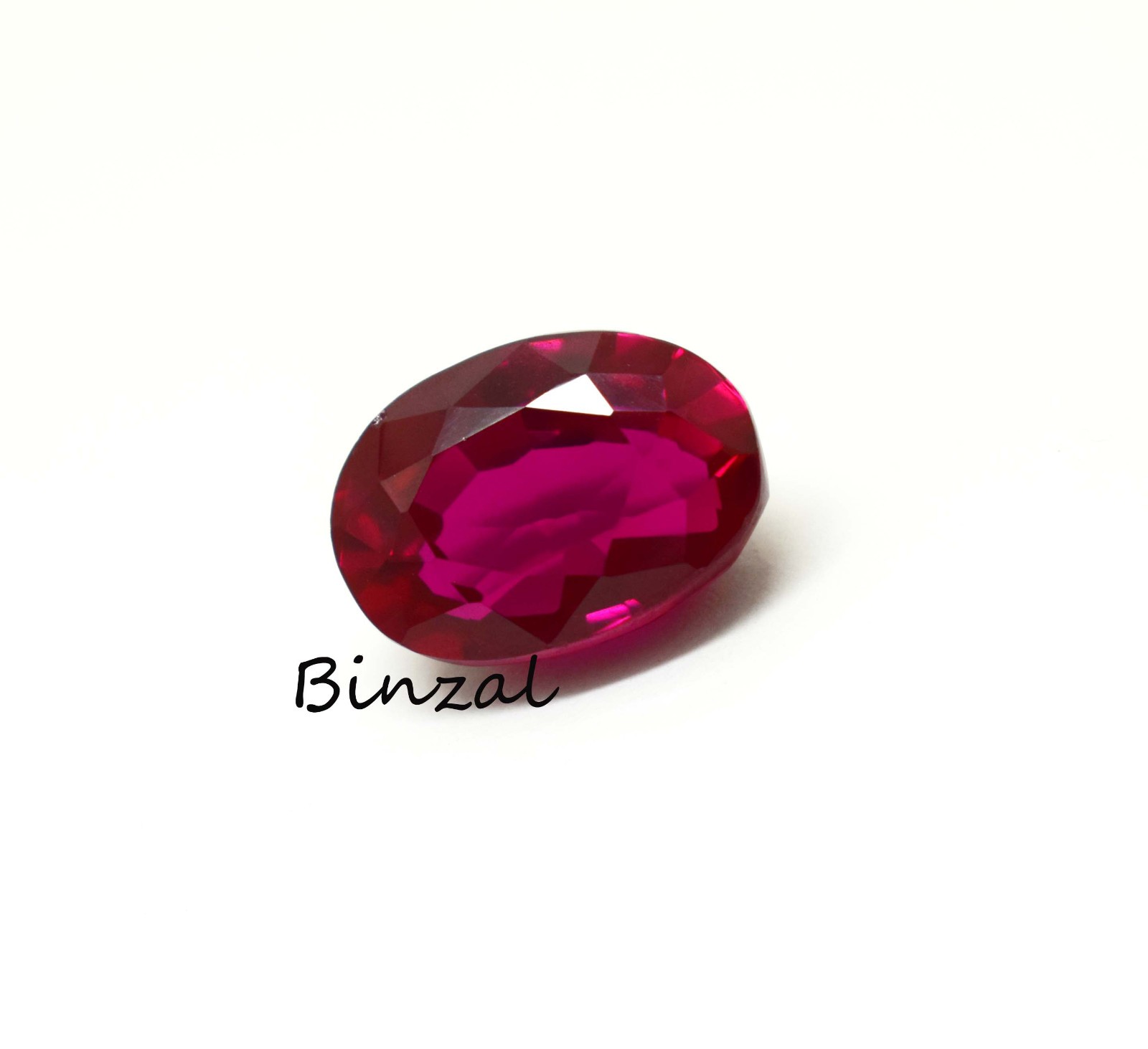 10Ct Pinkish Red Ruby Oval Cut Loose Gemstone Burma Myanmar Ruby Inspired Stone